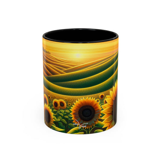 Amber Waves Sunflower Soirée - Mugs