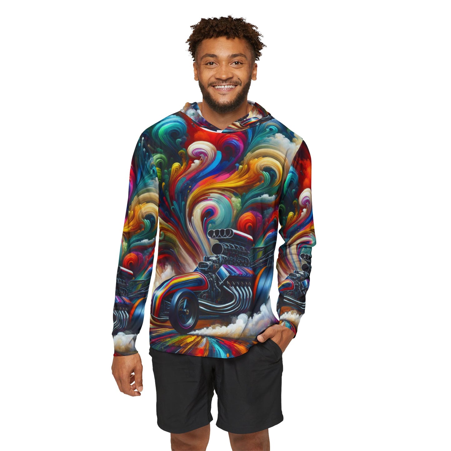 Vibrant Velocity - Hoodie