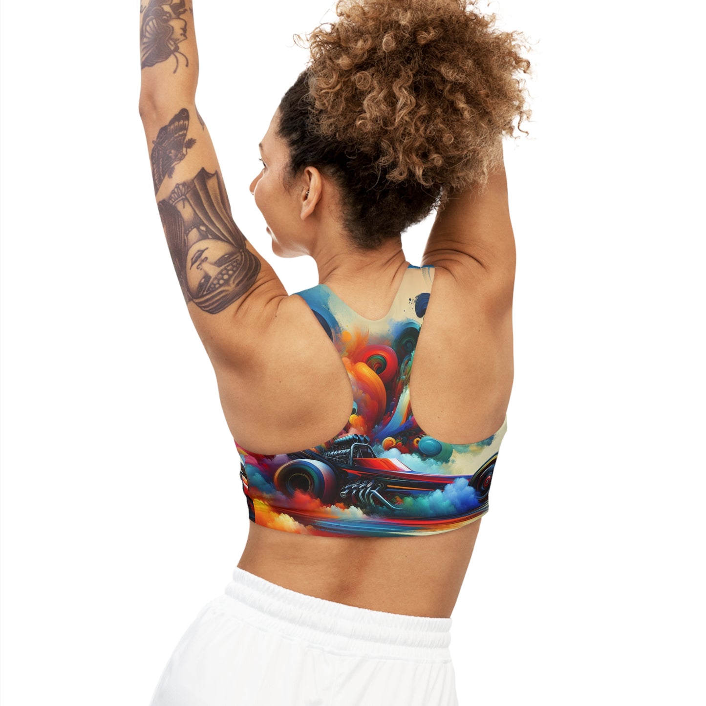 Vibrant Velocity - Sports Bra