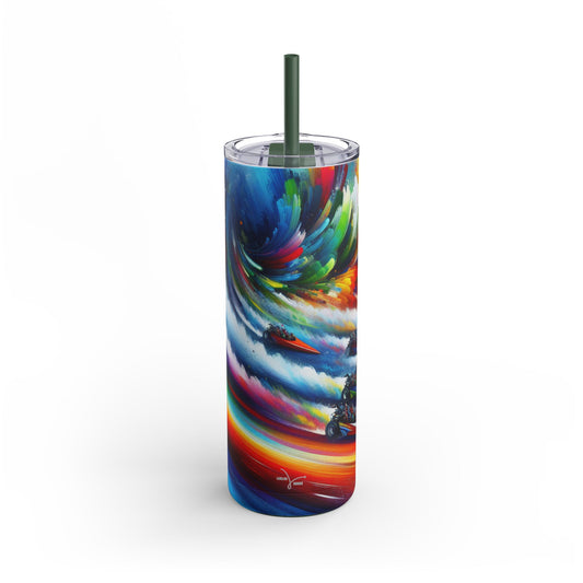 Racing Waves of Color - Tumblers