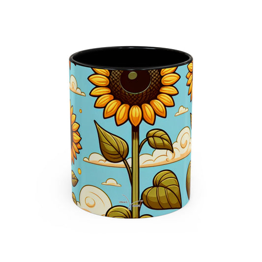 Sunny Serenade Sunflower Array - Mugs