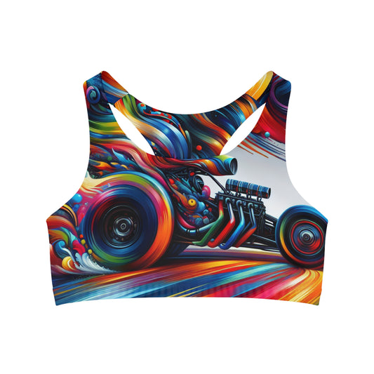 Vibrant Velocity - Sports Bra