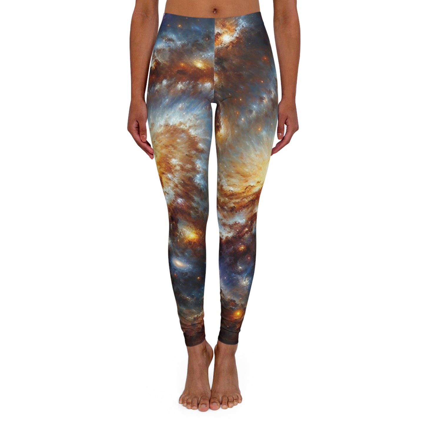 Celestial Spiral Nebulae Essence - Leggings