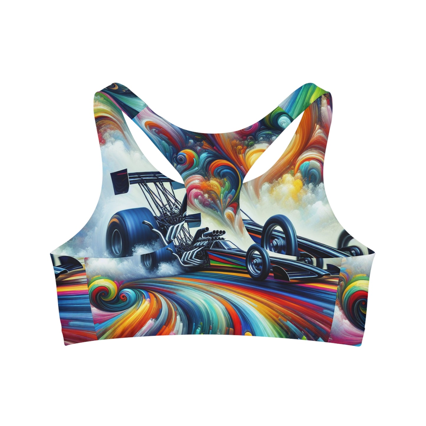 Vibrant Velocity - Sports Bra