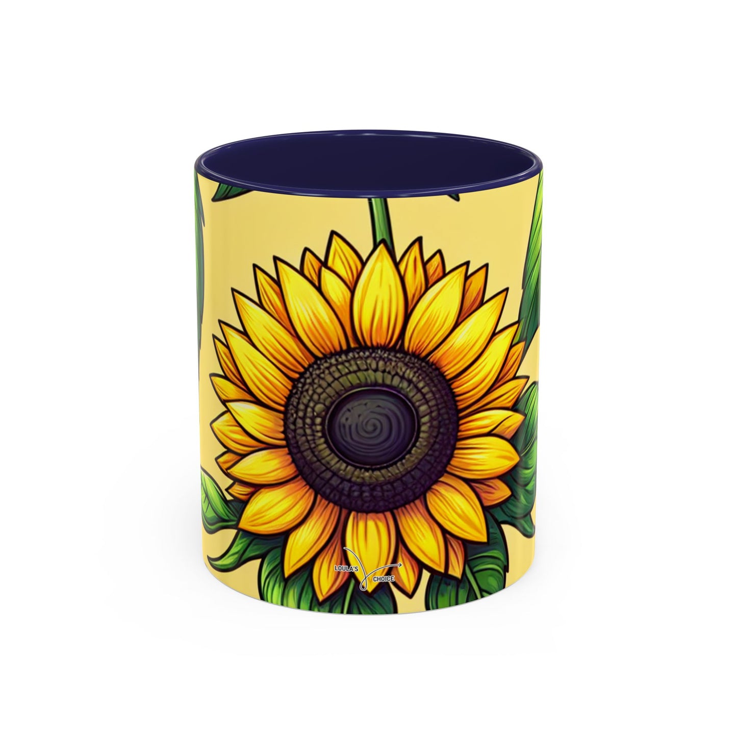 Golden Helianthus Harmony - Mugs