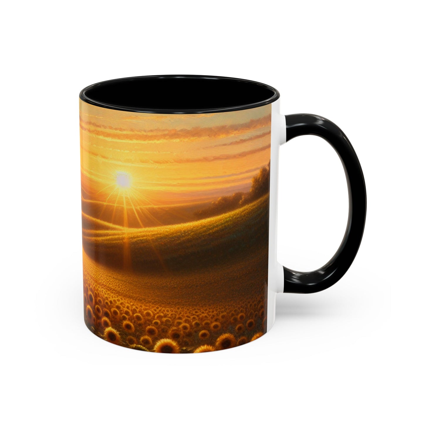 Golden Sunrise Harmony - Mugs