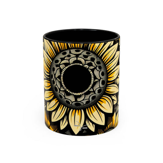 Midnight Sunflower Majesty - Mugs