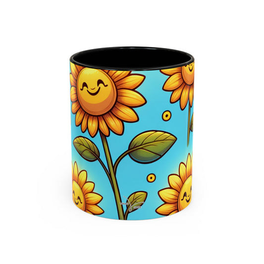 Sunny Smiles Sunflower Bliss - Mugs