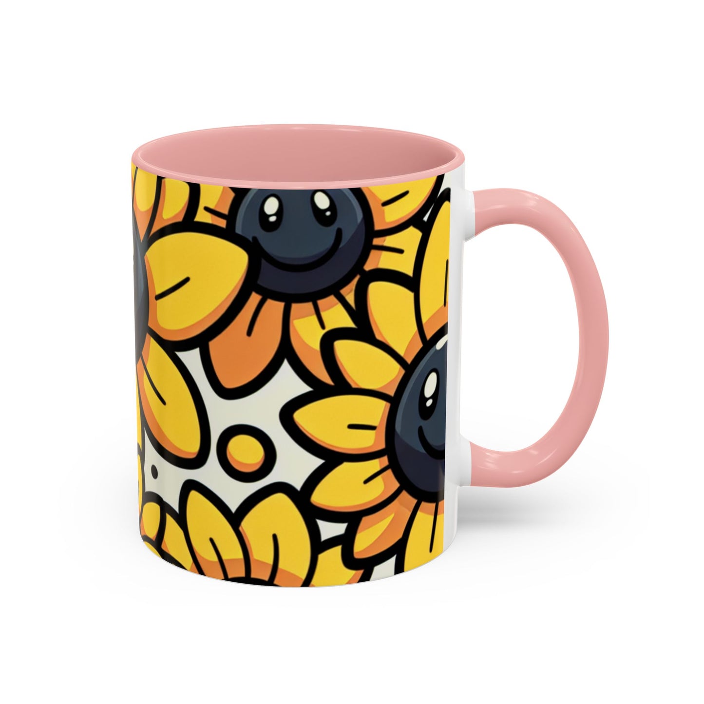 Sunshine Smiles Blossom Pattern - Mugs