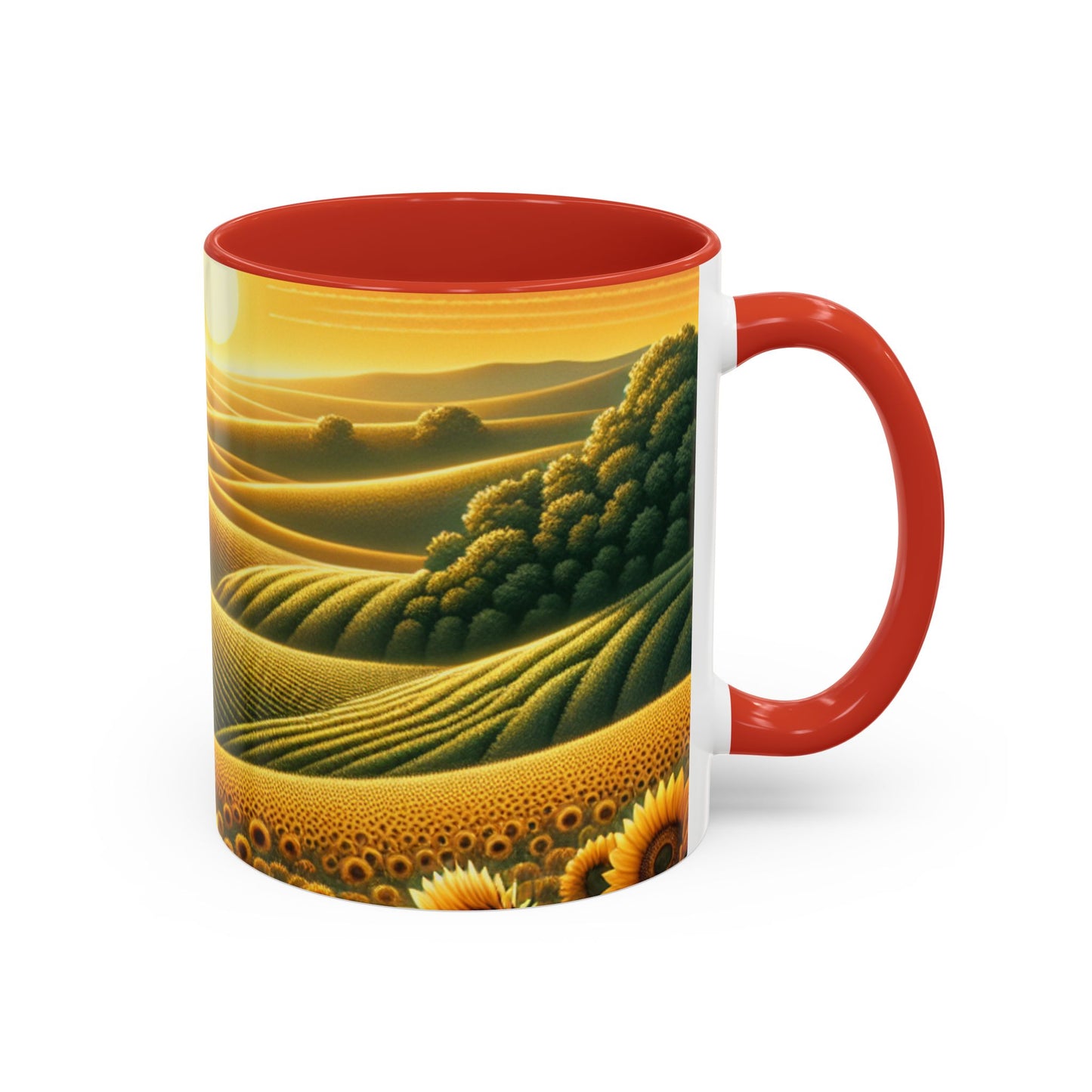 Amber Sunflower Valleys - Mugs