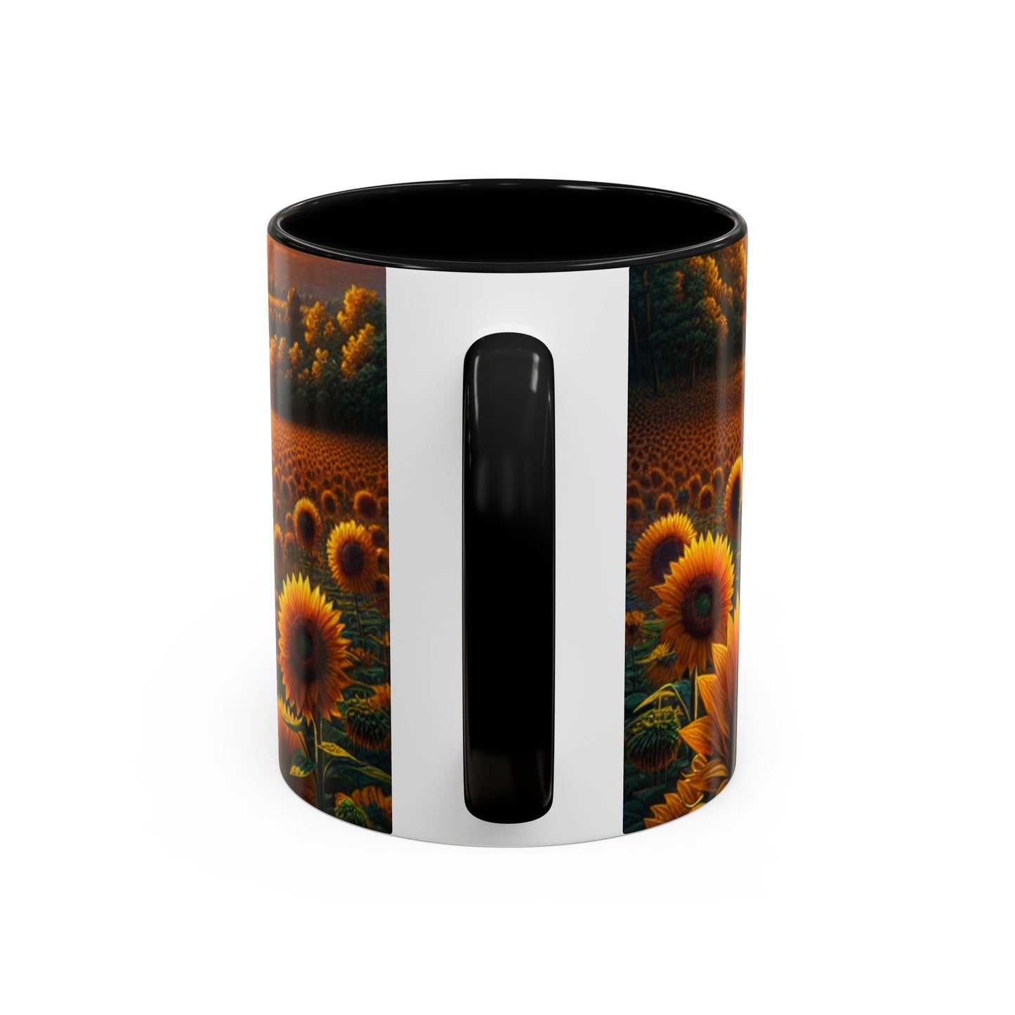 Amber Sunflower Serenade - Mugs