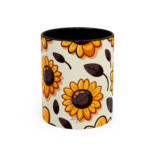 Sunny Sunflower Whimsy - Mugs
