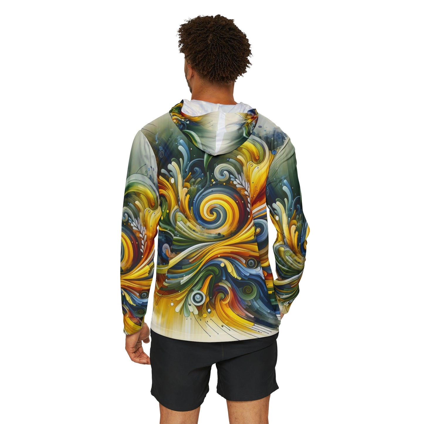 Spectrum Swirl Cascade - Hoodie
