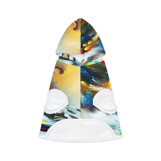 Vibrant Wake of Velocity - Pet Hoodie