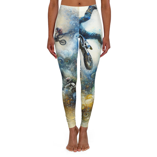 Celestial Motocross Dreamscape - Leggings