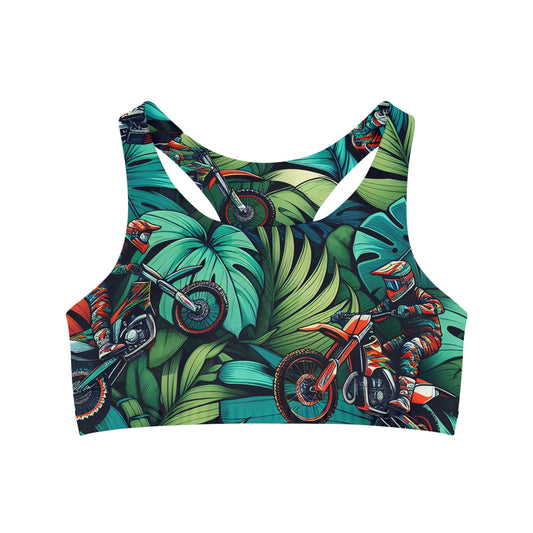Tropical MotoX Jungle Adventure - Sports Bra