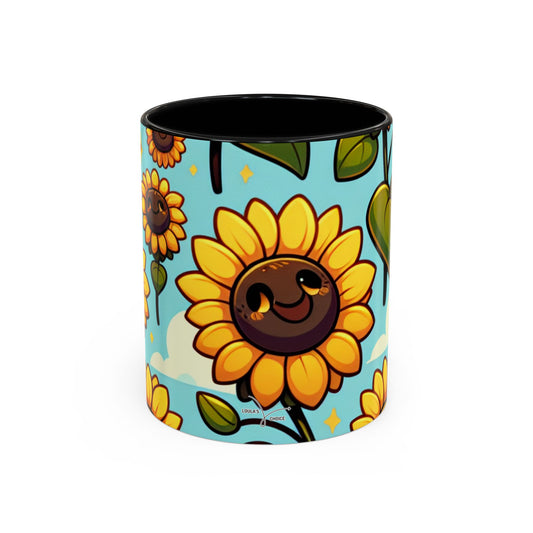 Sunny Smiles Sunflower Delight - Mugs