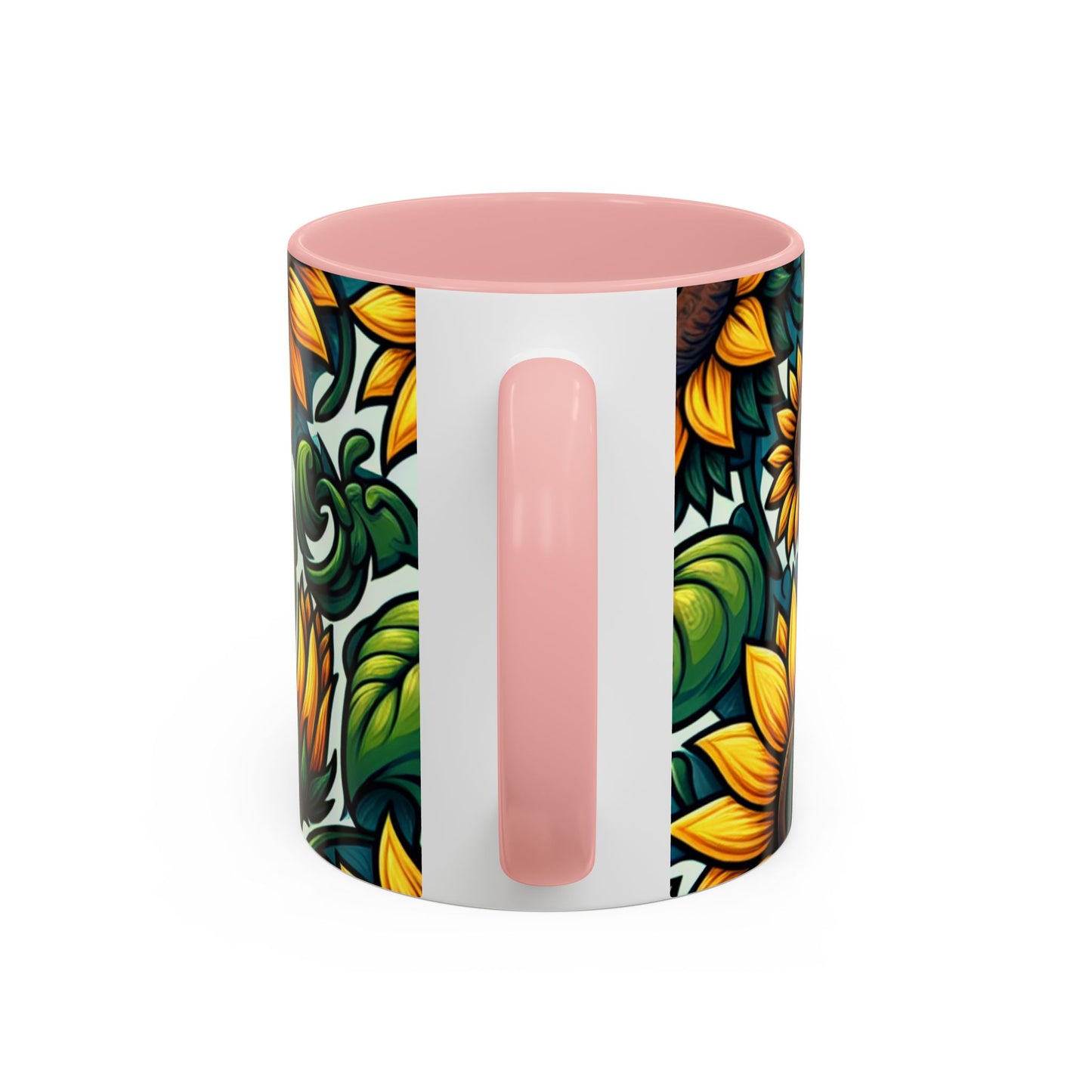 Verdant Blossom Sunflower Harmony - Mugs
