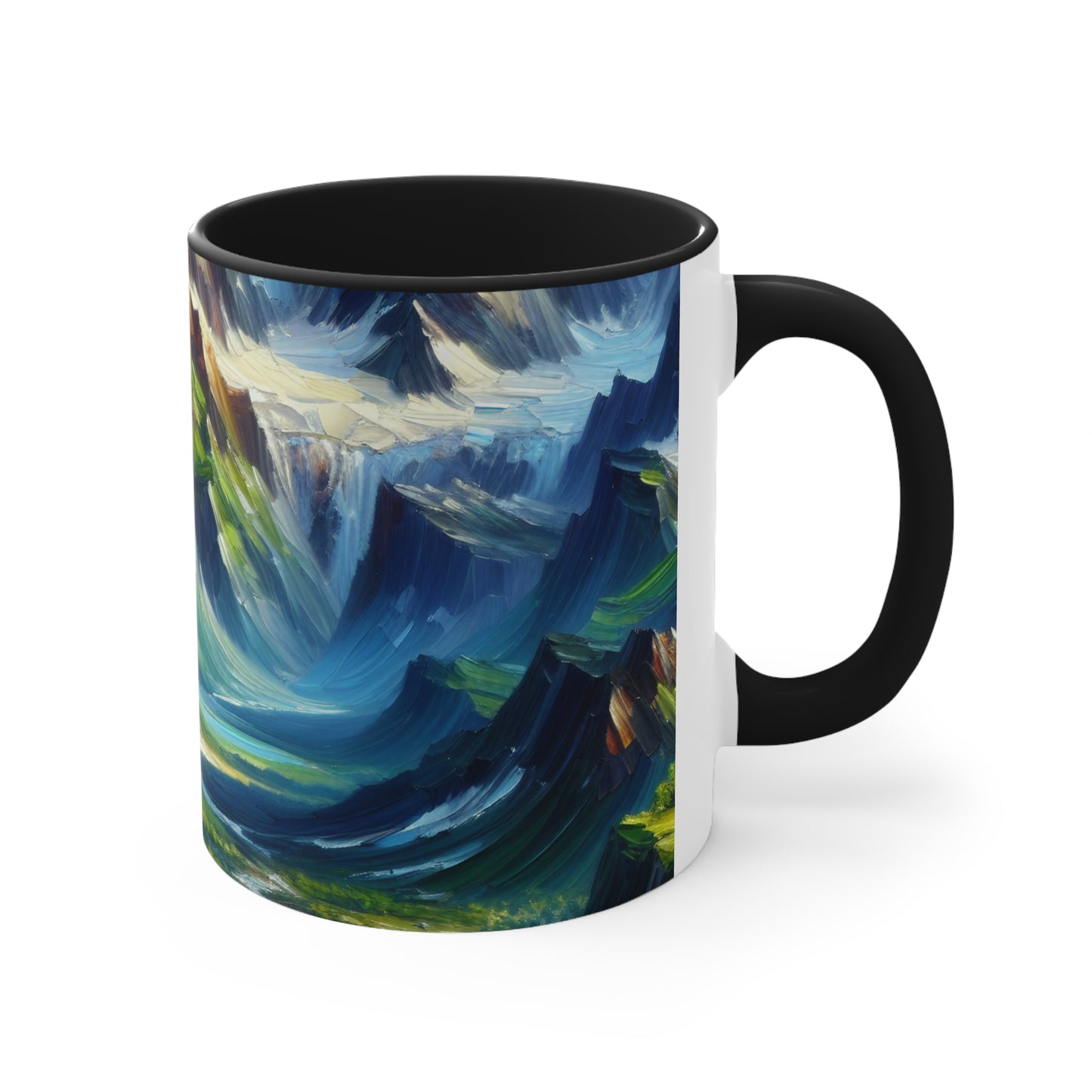 Alpine Majesty Brushwork - Mugs