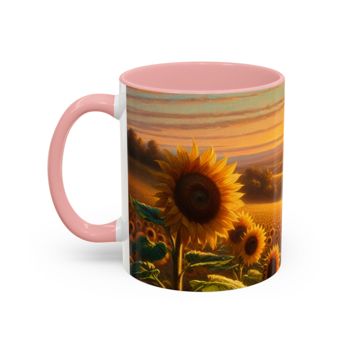 Golden Sunrise Harmony - Mugs