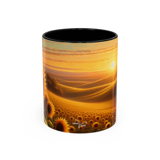 Golden Sunrise Harmony - Mugs