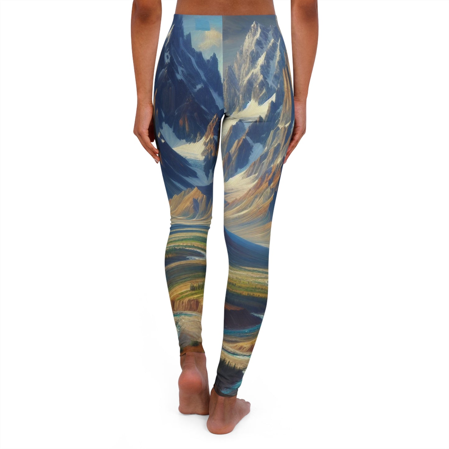 Majestic Alpine Sunrise - Leggings