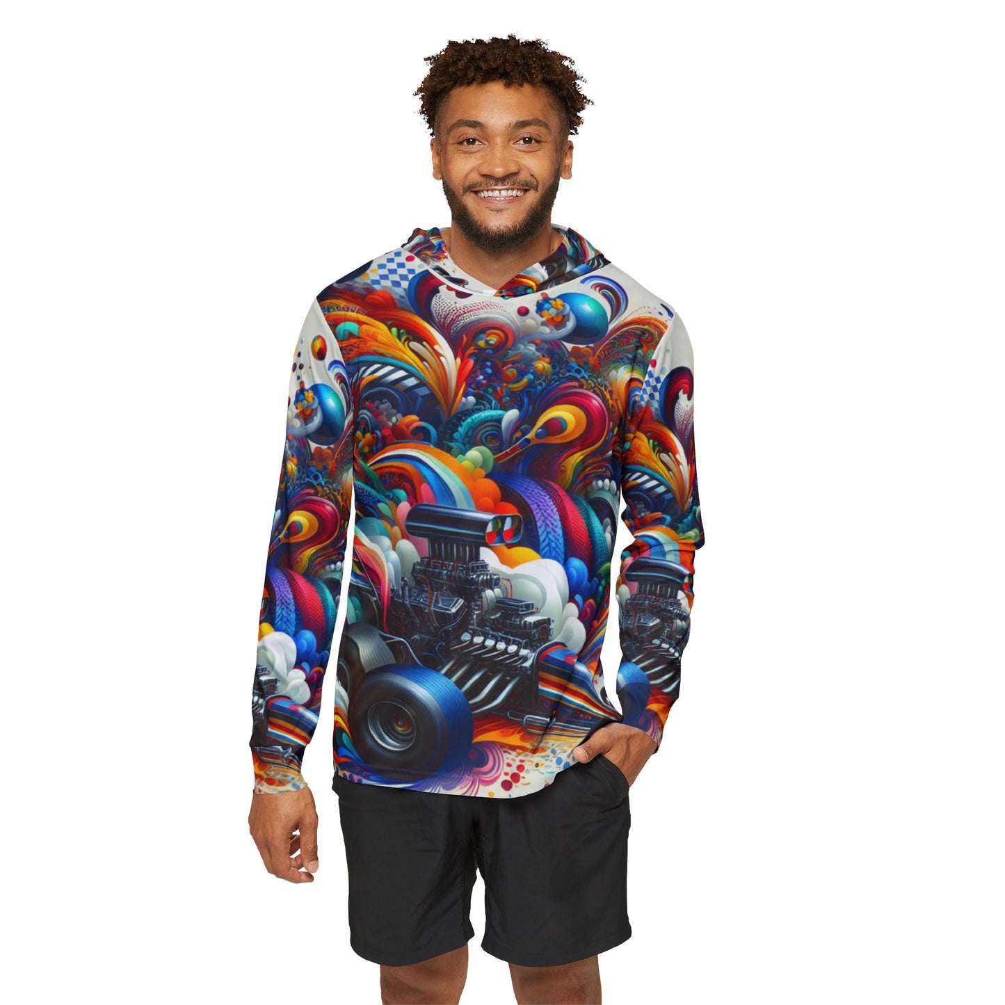 Vibrant Velocity - Hoodie