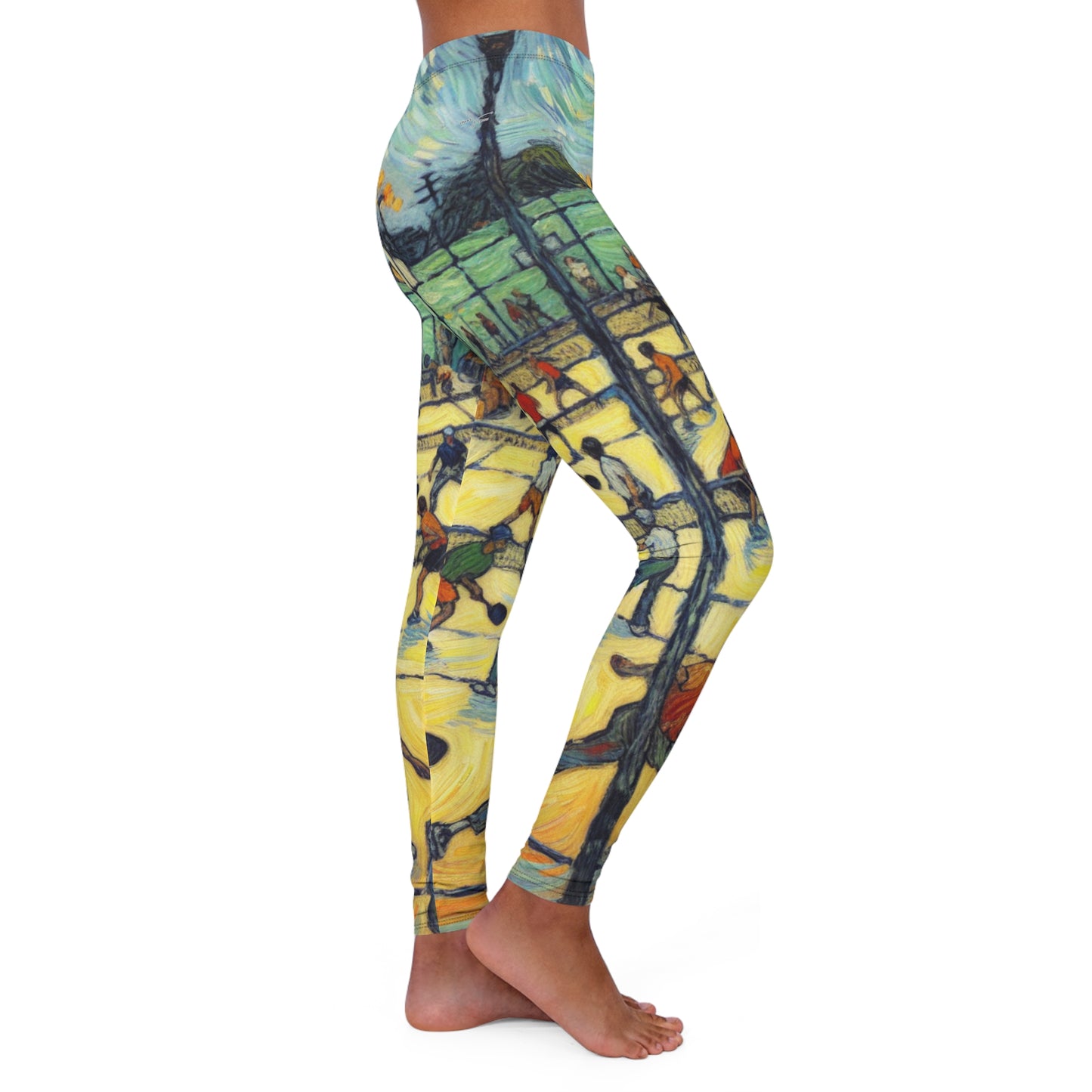 Starry Sports Night Canvas - Leggings