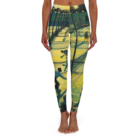 Sunset Pickleball Serenade - Leggings