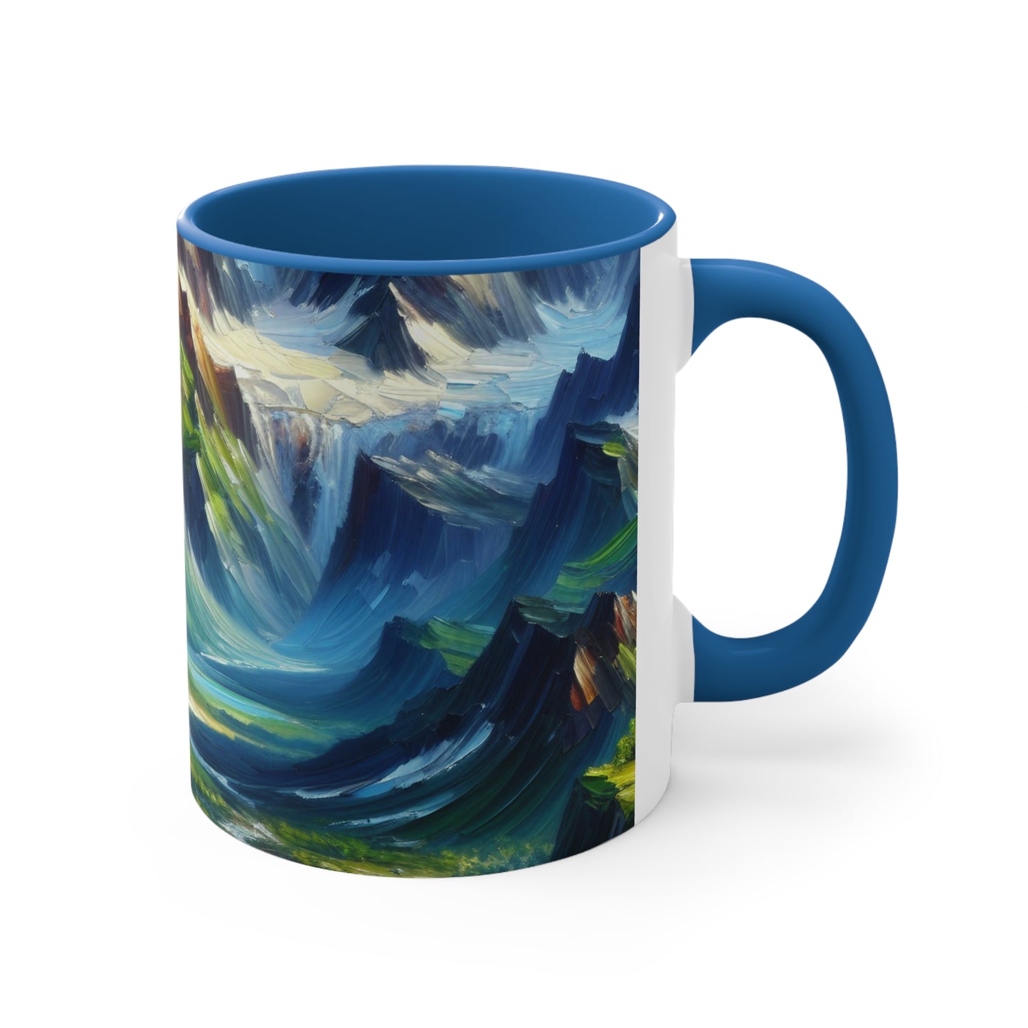 Alpine Majesty Brushwork - Mugs