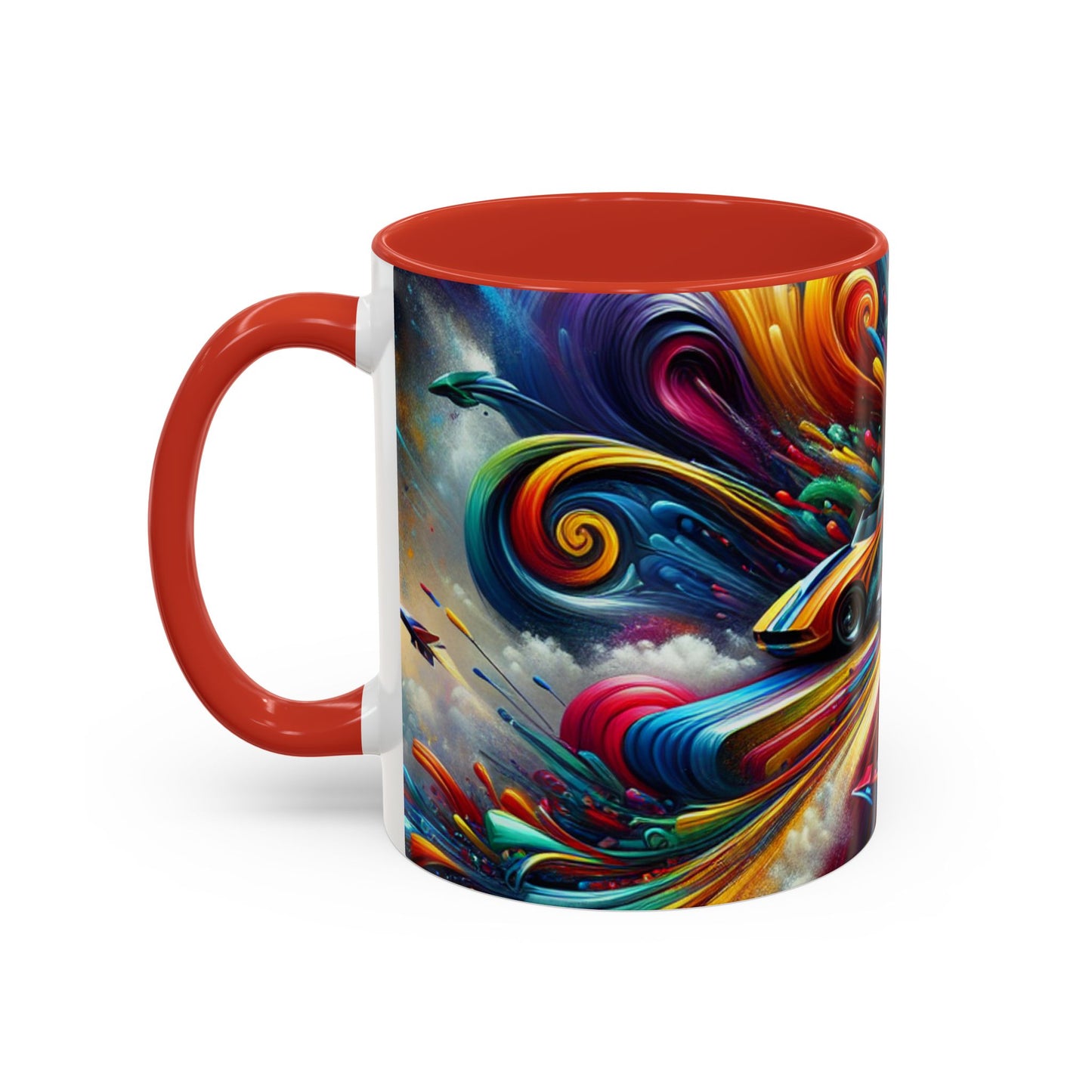 Racing Waves of Color - Mugs