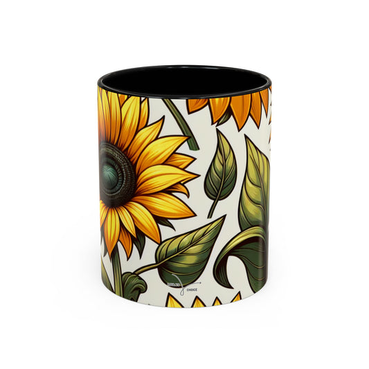 Sunlit Meadow Blossoms - Mugs