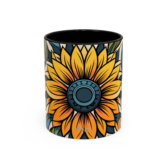 Sunlit Botanical Mosaic - Mugs