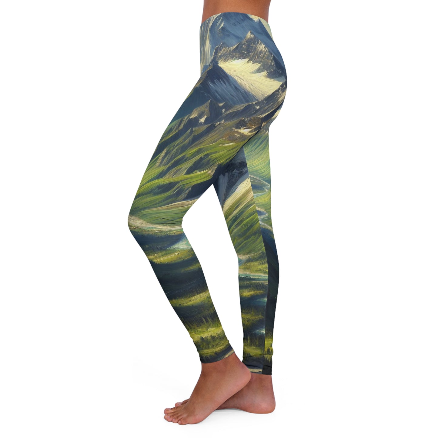 Majestic Alpine Serenity - Leggings