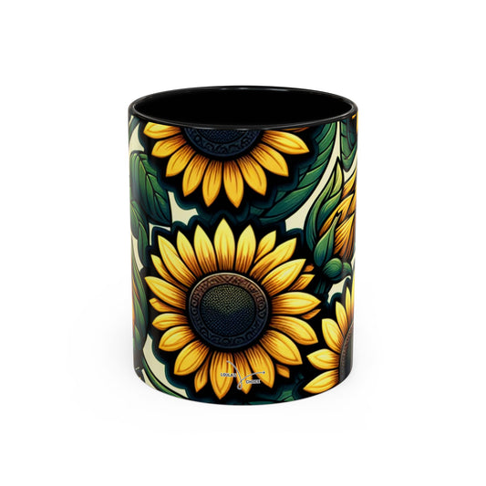 Sunlit Blossom Symphony - Mugs