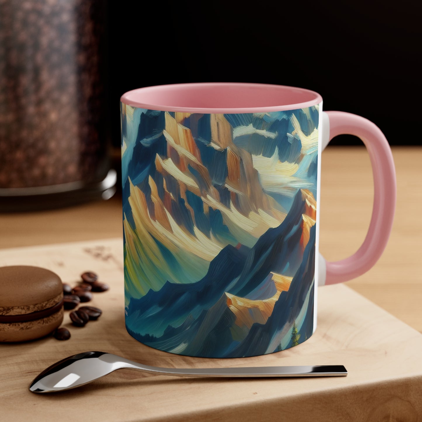 Majestic Alpine Dawn - Mugs