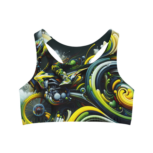 Surreal Velocity Vortex - Sports Bra