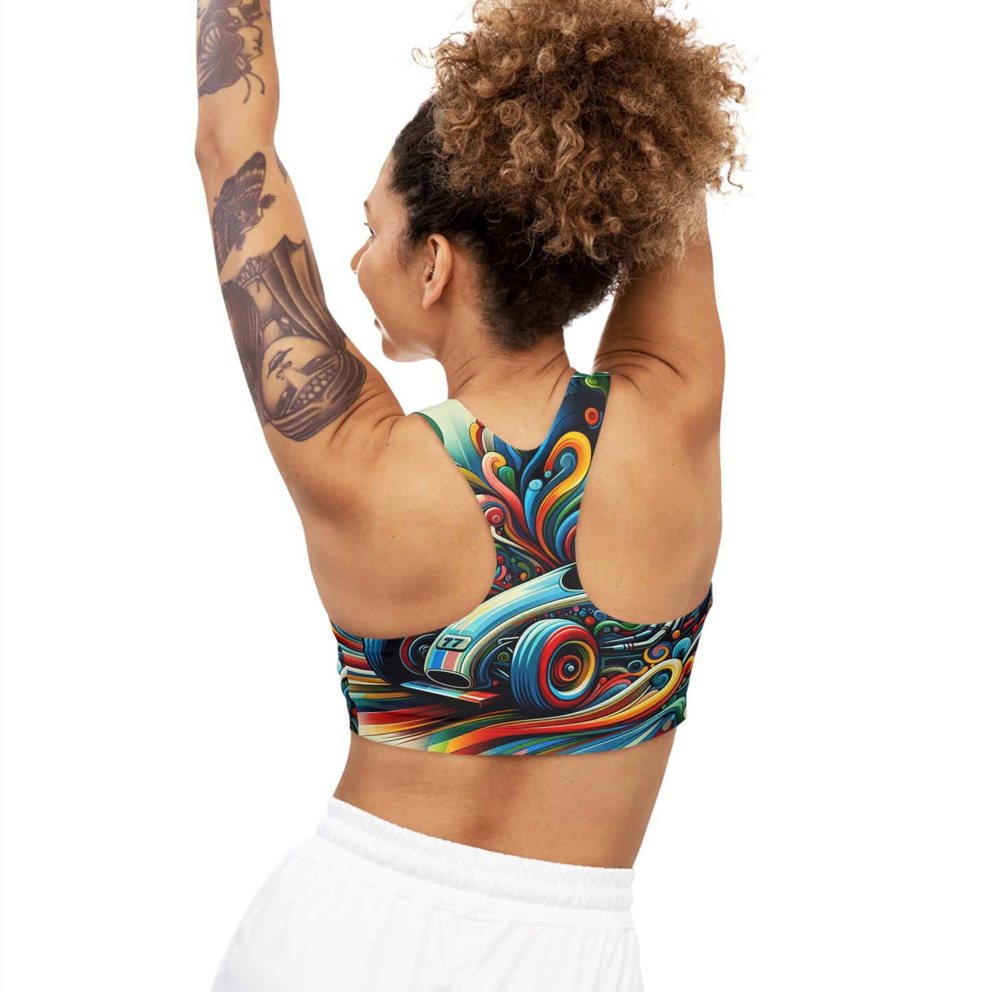 Revved-Up Whirlwind - Sports Bra