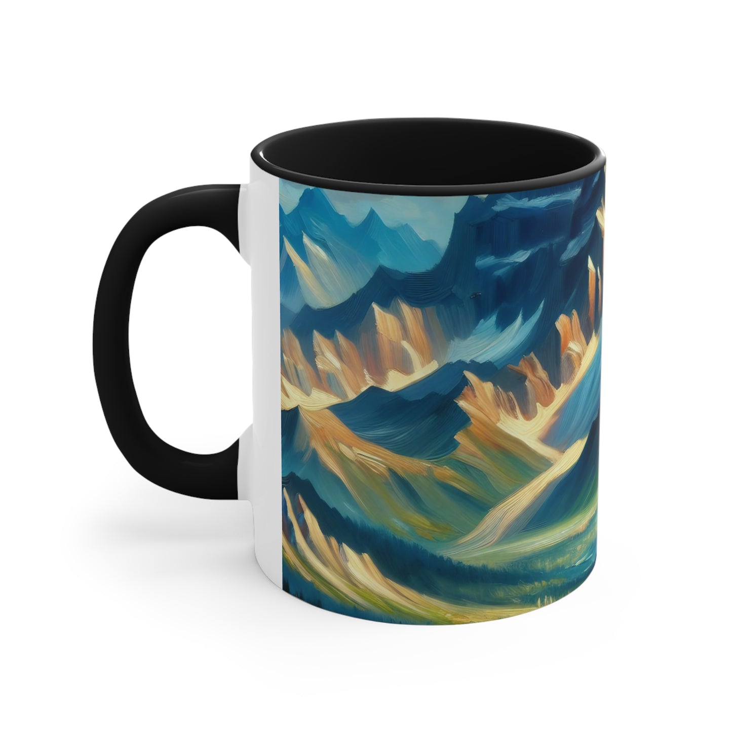 Majestic Alpine Dawn - Mugs