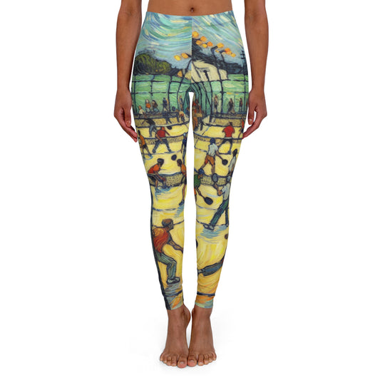 Starry Sports Night Canvas - Leggings