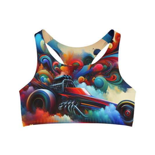 Vibrant Velocity - Sports Bra