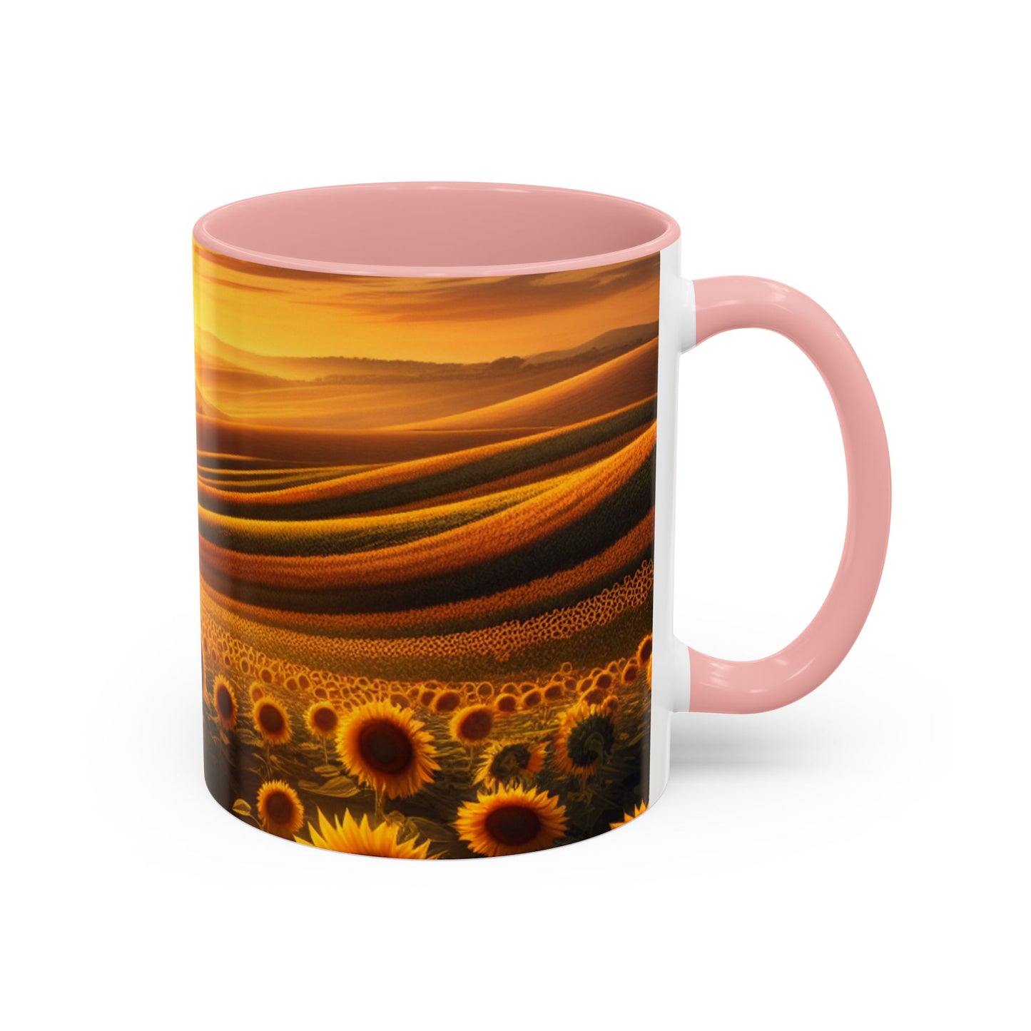 Golden Sunrise Tapestry - Mugs