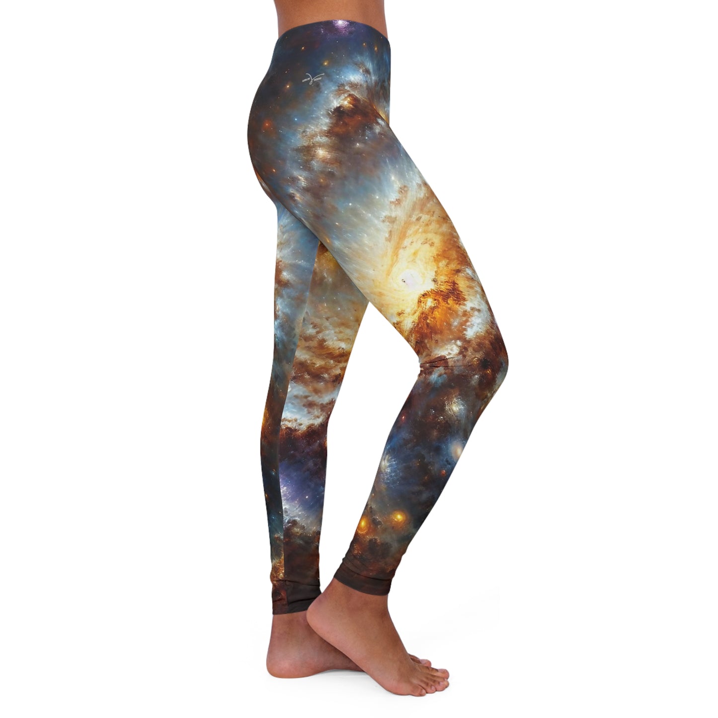 Celestial Spiral Nebulae Essence - Leggings