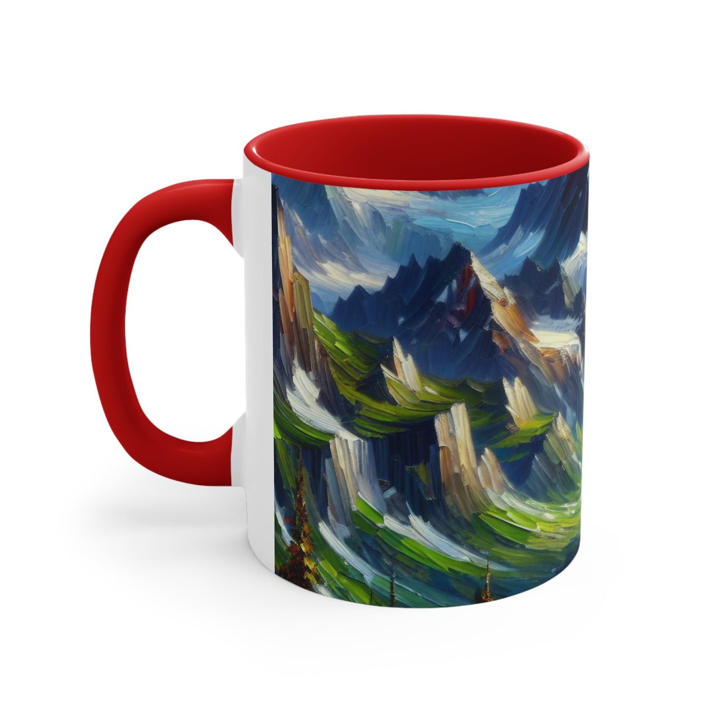 Alpine Majesty Brushwork - Mugs