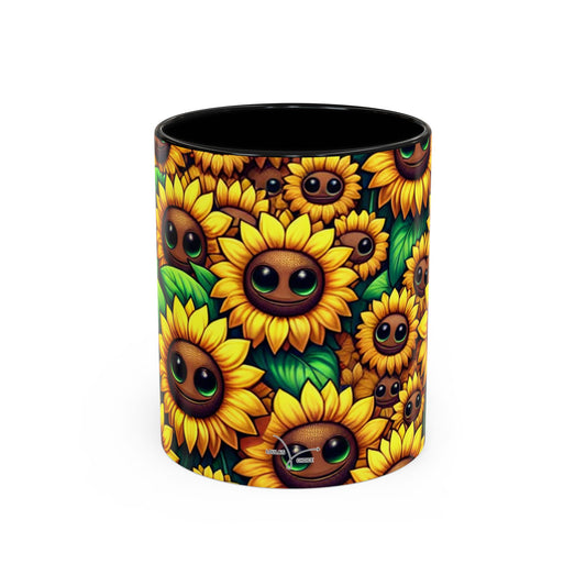 Enchanted Sunflower Smiles - Mugs