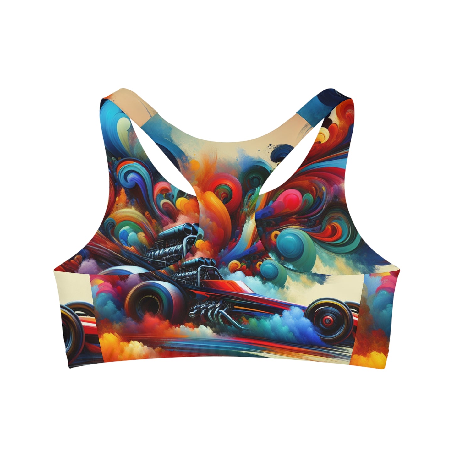 Vibrant Velocity - Sports Bra