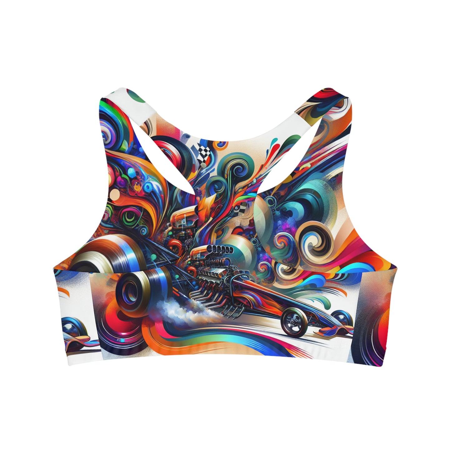 Vibrant Velocity - Sports Bra