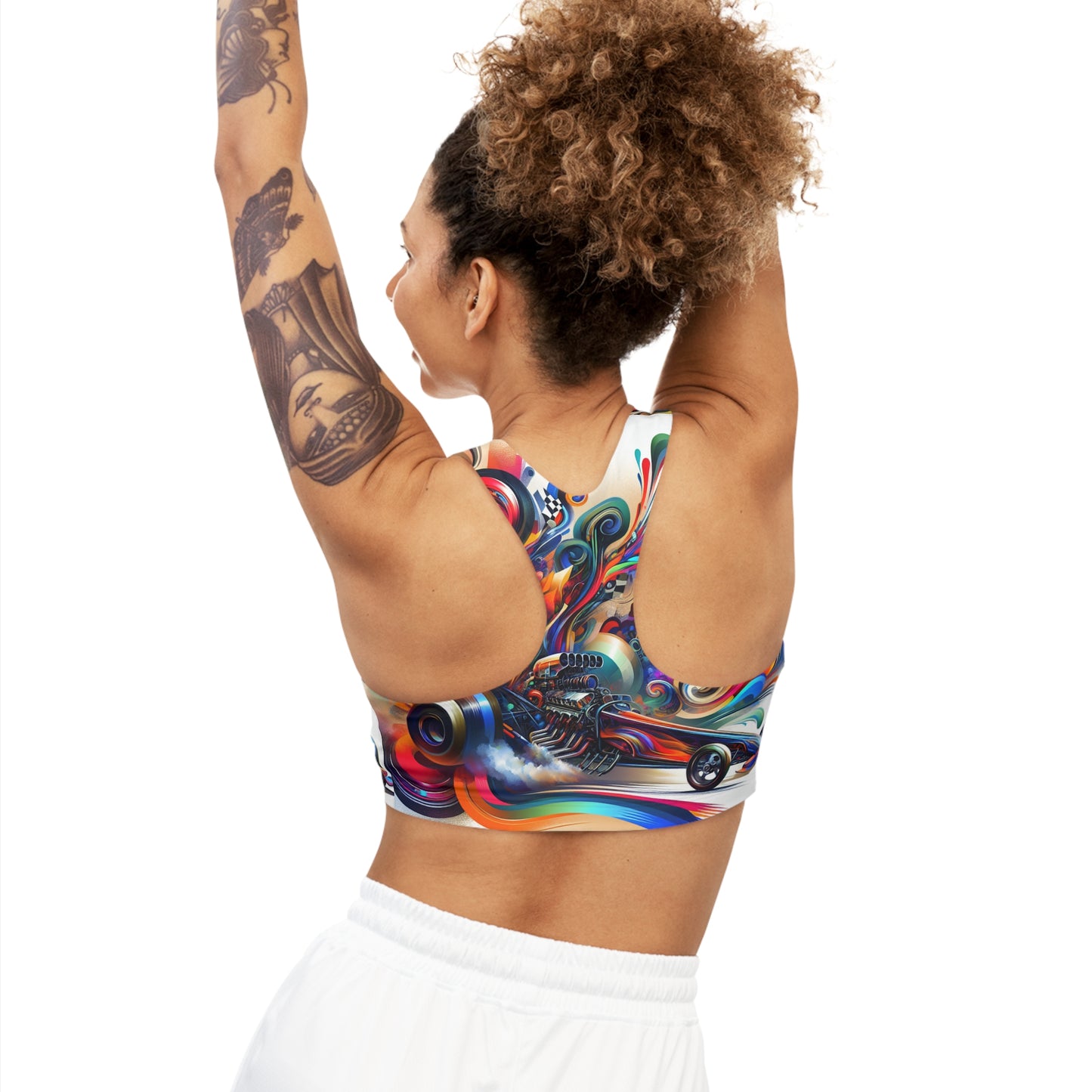 Vibrant Velocity - Sports Bra