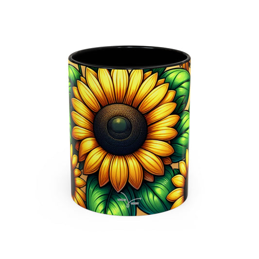 Golden Helianthus Harmony - Mugs