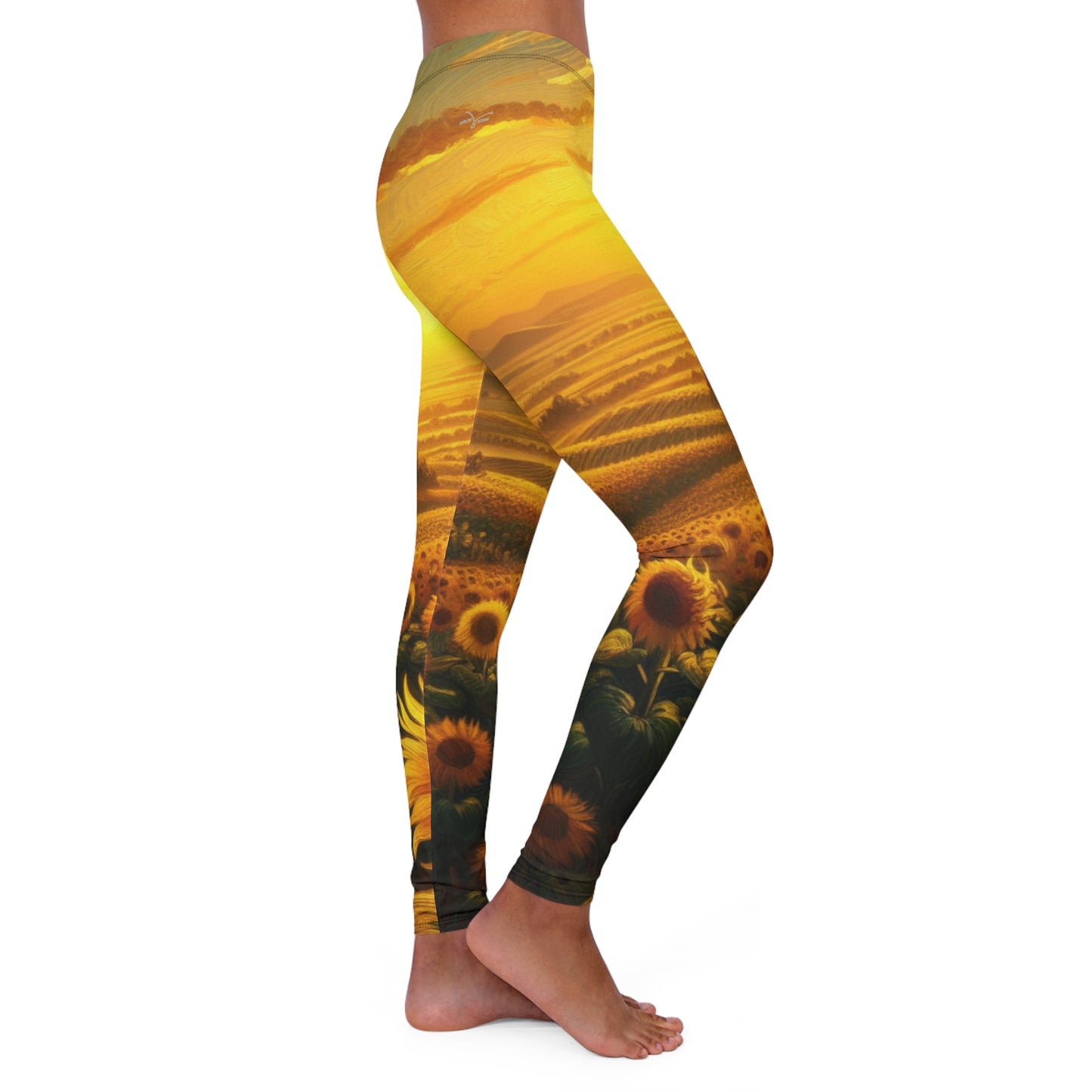 Golden Harvest Panorama - Leggings